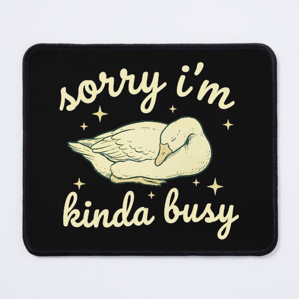 Item preview, Sleepy Goose Funny Quote designed and sold by NosandEdgy.