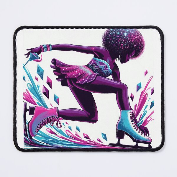Item preview, Female Afro Skater designed and sold by Lucienne Reimagined.