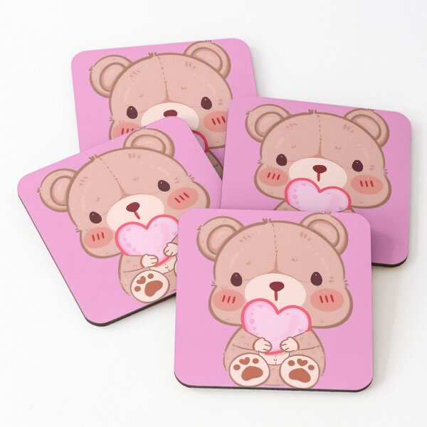 Item preview, Kawaii Bear With Heart designed and sold by PuppyAesthetics.