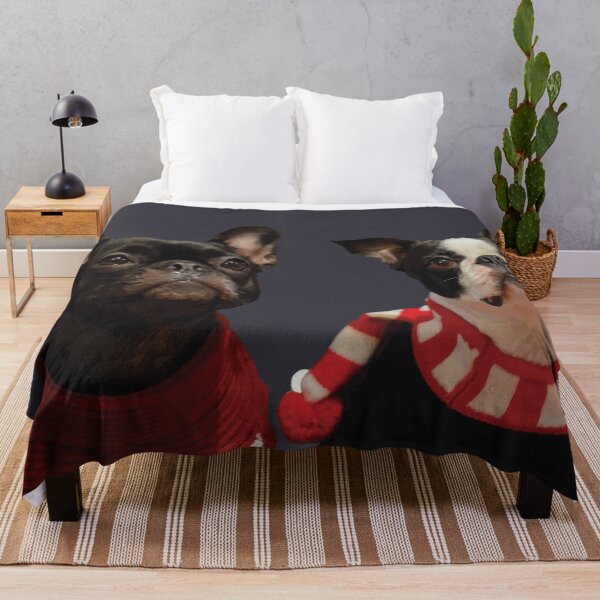 Item preview, Festive Dogs Wearing Cozy Winter Outfits designed and sold by Arturo Daniel Garcia Palomo.