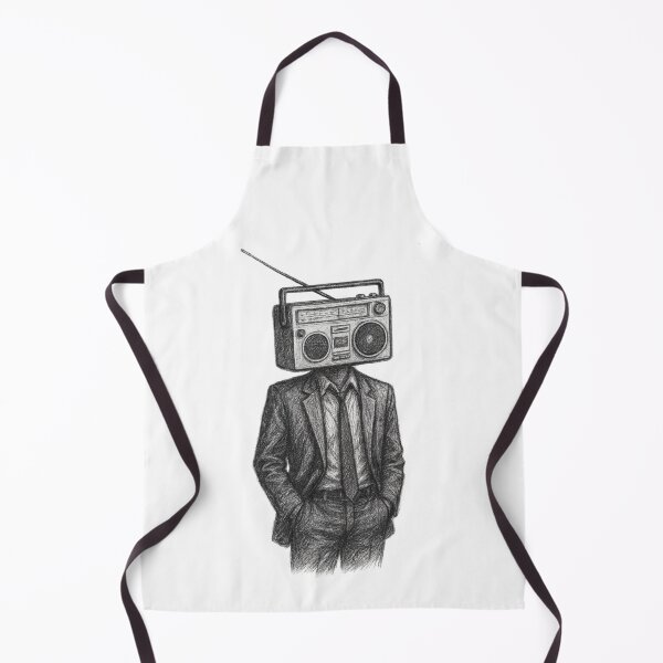 Item preview, Radiohead Surreal Sketch – Man in Suit with Radio Head Black & White Minimalist  designed and sold by Donsean22.
