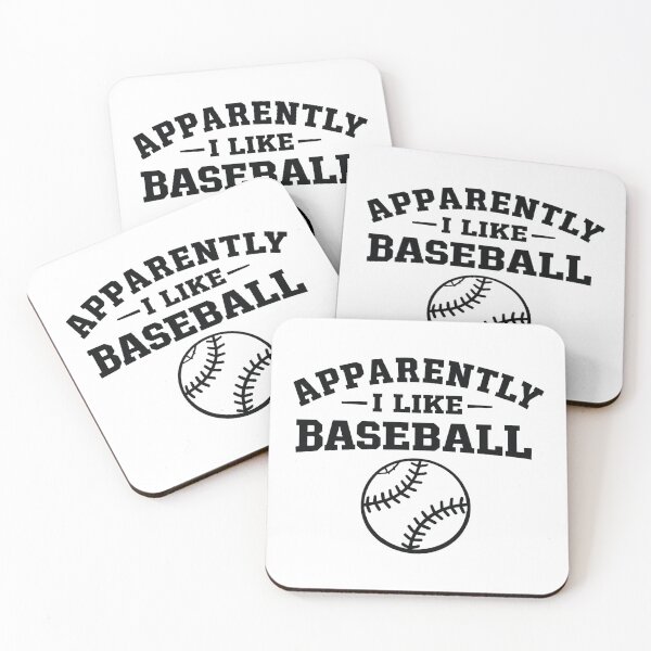 Item preview, Apparently I Like Baseball,Baseball, Baseball Mom  designed and sold by CloudyPress.