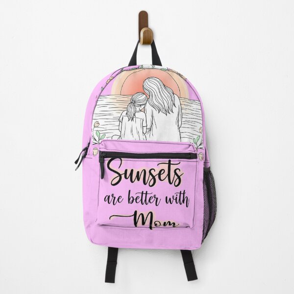 Item preview, Sunsets Are Better with Mom – Mother and Daughter Beach Sunset designed and sold by Sea Gem.