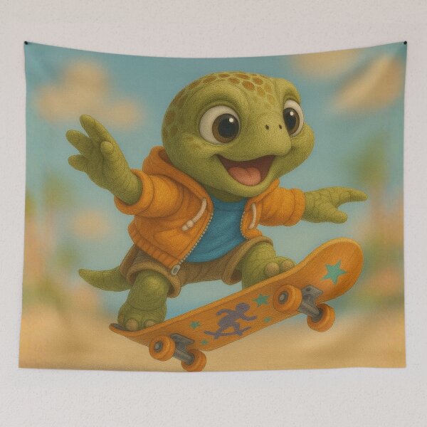 Item preview, Skater Sea Turtle  designed and sold by Sillytoe.