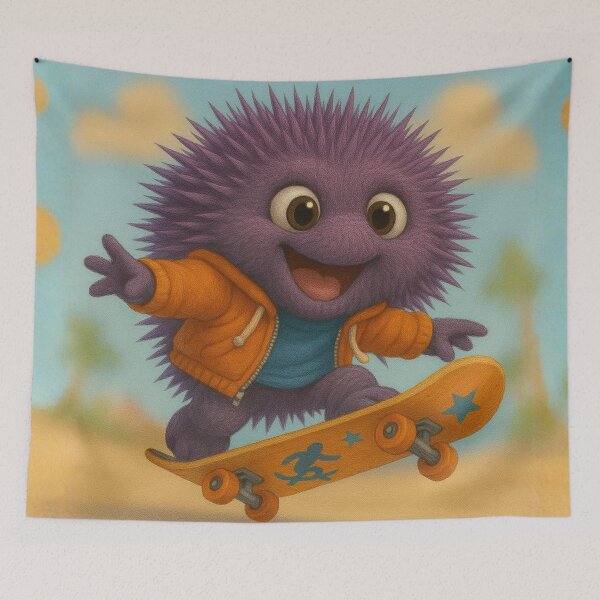 Item preview, Skater Sea Urchin  designed and sold by Sillytoe.