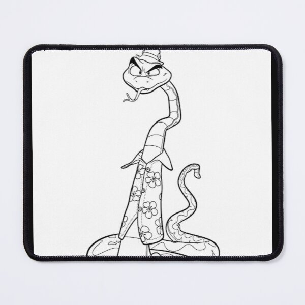 Item preview, Copy of “The Bad Guys Cartoon Coloring Page – Funny Animal Gang Illustration -Snake designed and sold by EssentialsWear.