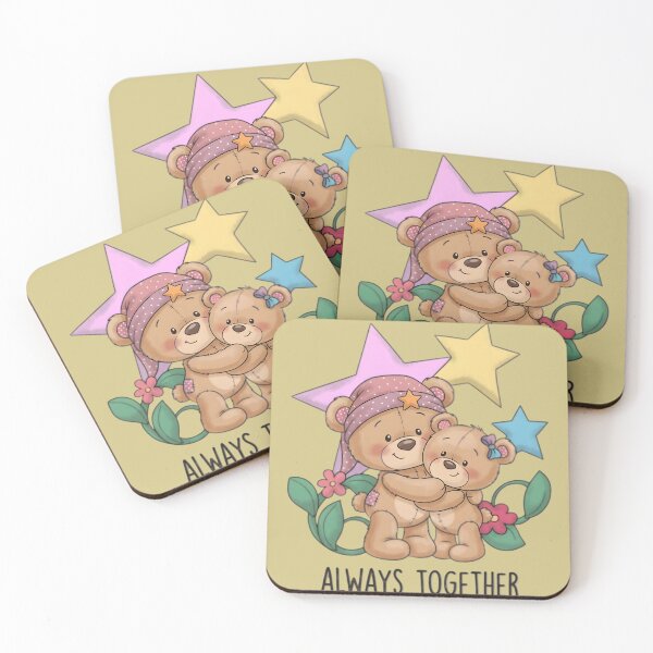 Item preview, Always Together Teddy Bears designed and sold by PuppyAesthetics.