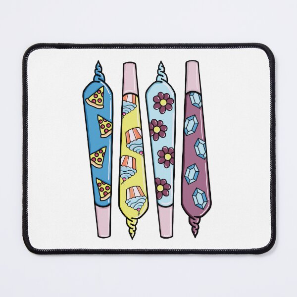 Item preview, Cute Kawaii Cannabis Joints Stoner Munchies Collection designed and sold by MycoMindsMedia.