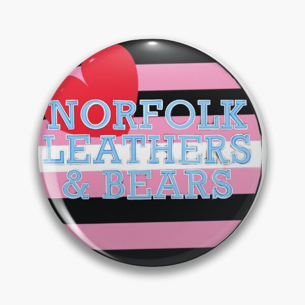 Item preview, Norfolk Leathers and Bears Logo with Leather Girl Design  designed and sold by HJRex.