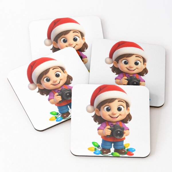 Item preview, Christmas Photographer Girl Christmas designed and sold by Sillytoe.