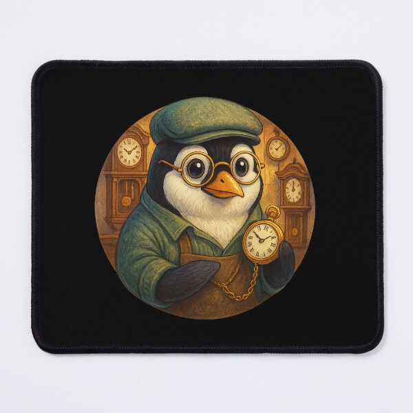 Item preview, Time Keeper Penguin designed and sold by Fort Galaxy.