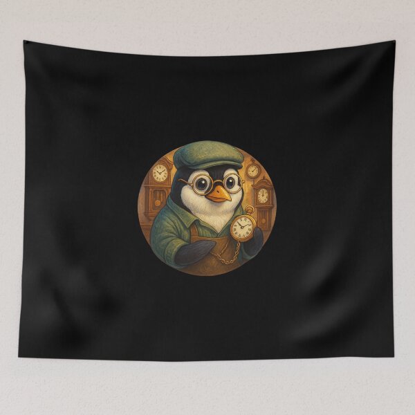 Item preview, Time Keeper Penguin designed and sold by Fort Galaxy.