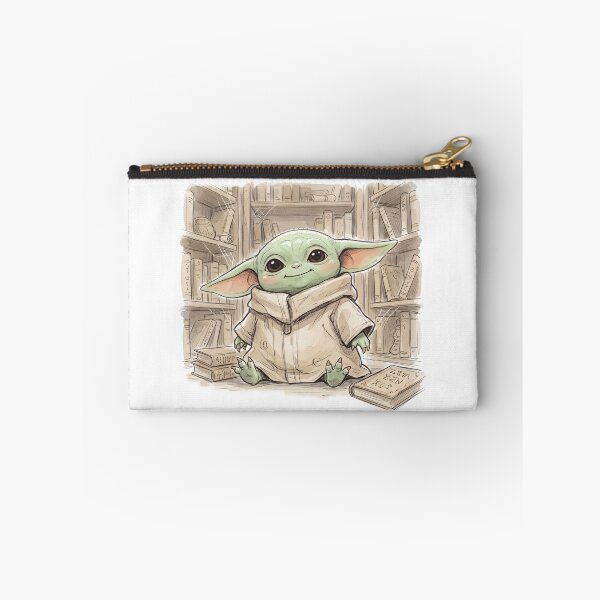 Item preview, BABY YODA IN ANTIQUE LIBRARY designed and sold by LIS AND MELIVERSO.