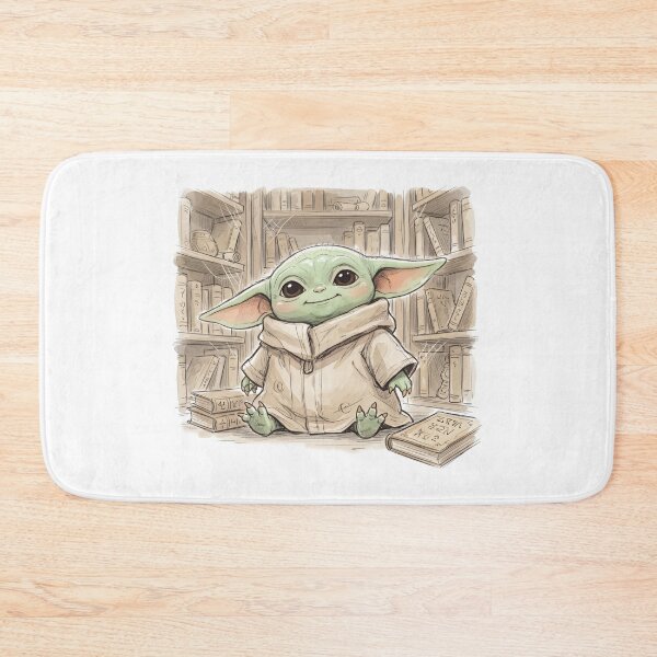 Item preview, BABY YODA IN ANTIQUE LIBRARY designed and sold by LIS AND MELIVERSO.