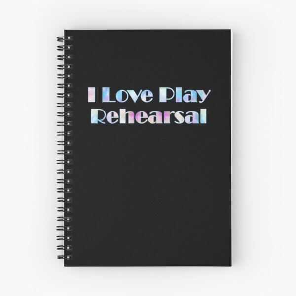 Item preview, I Love Play Rehearsal - Be More Chill designed and sold by starkidkt.