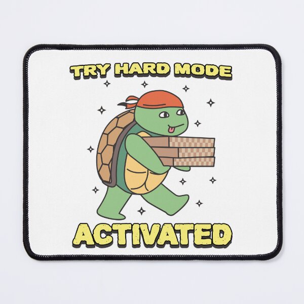 Item preview, Try Hard Mode Activated Gaming World designed and sold by PTMerchco.