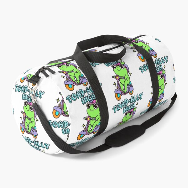 Item preview, Toad-Ally High Funny Kawaii Frog Stoner Pun designed and sold by MycoMindsMedia.