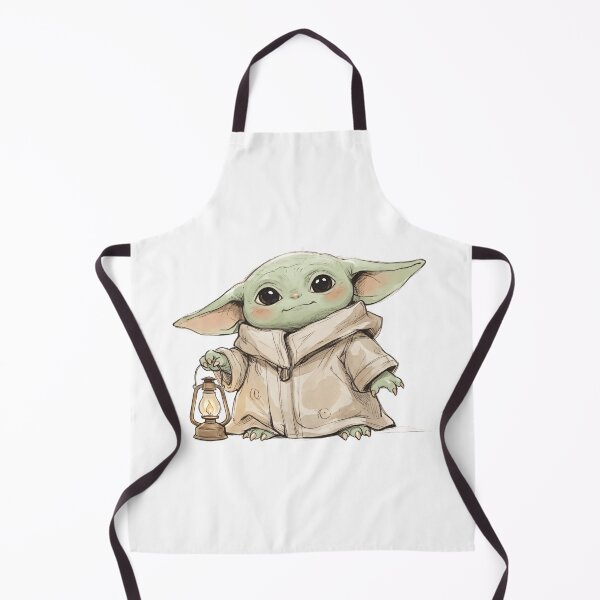 Item preview, BABY YODA WITH OIL LAMP designed and sold by LIS AND MELIVERSO.