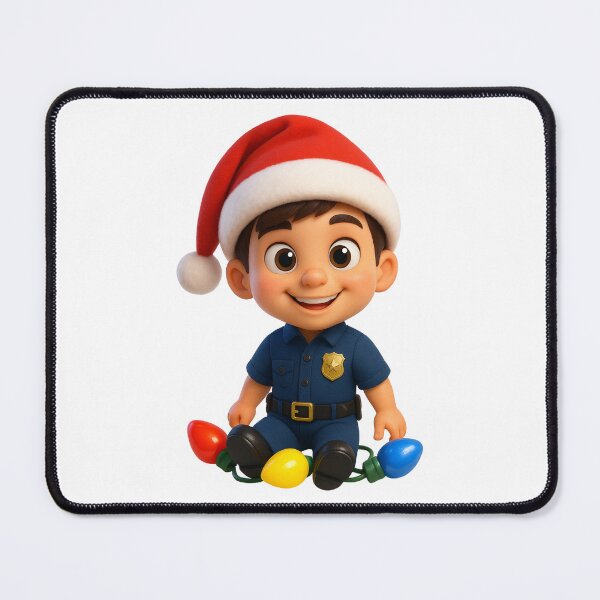 Item preview, Christmas Police Boy designed and sold by Sillytoe.