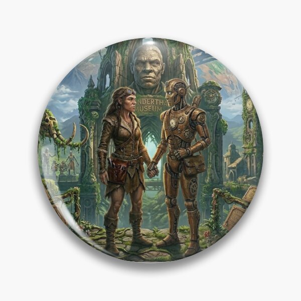 Item preview, Neanderthal + Roboter New World designed and sold by JarahDesign.