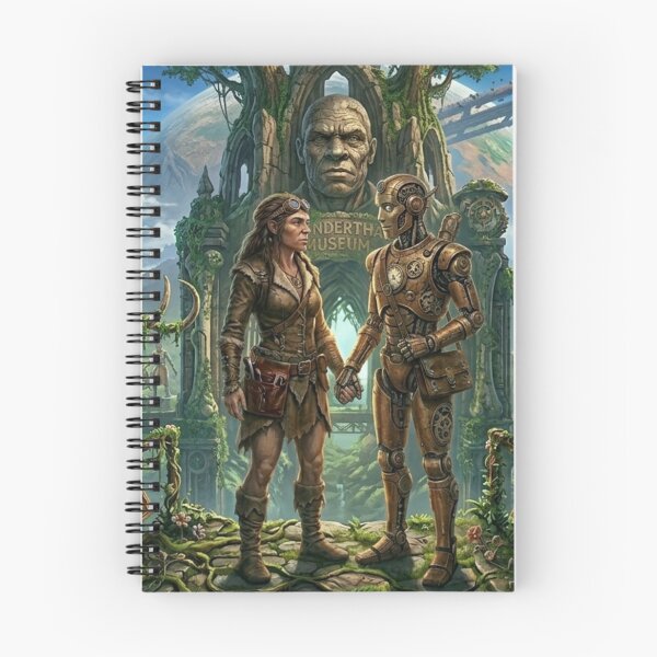 Artikelvorschau, Neandertaler + Roboter Neue Welt entworfen und verkauft von JarahDesign.