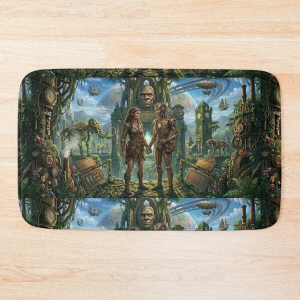 Item preview, Neanderthal + Roboter New World designed and sold by JarahDesign.