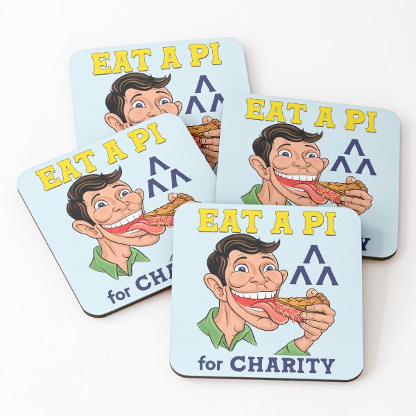 Item preview, Eat a Pie For Charity - Revenge of the Nerds designed and sold by darklordpug.