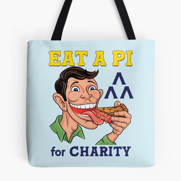Item preview, Eat a Pie For Charity - Revenge of the Nerds designed and sold by darklordpug.