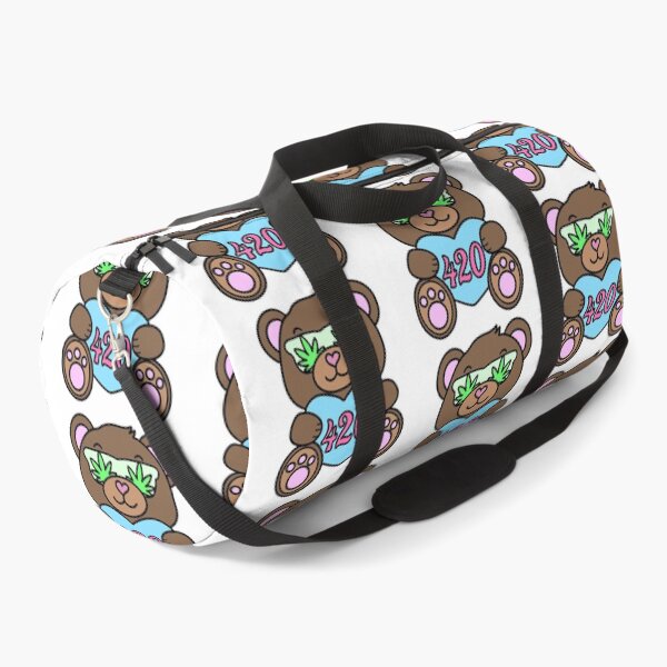 Item preview, Cute 420 Stoner Bear Kawaii Weed Heart Art designed and sold by MycoMindsMedia.