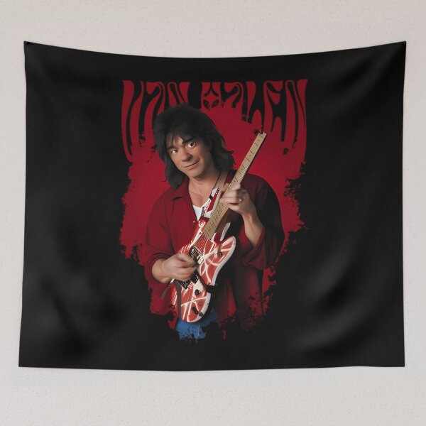 Item preview, Van Halen 80S Rock Band Tour Vintage Album Logo designed and sold by Alfarouj.