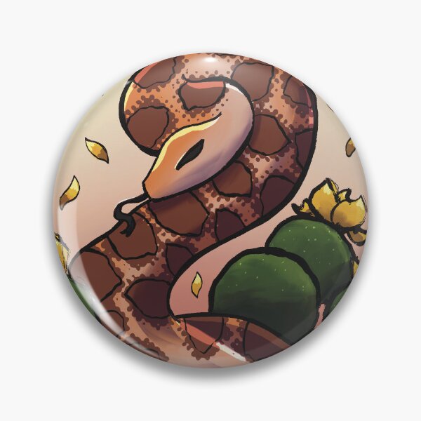 Item preview, Rattlesnake With Cacti designed and sold by theartistalese.