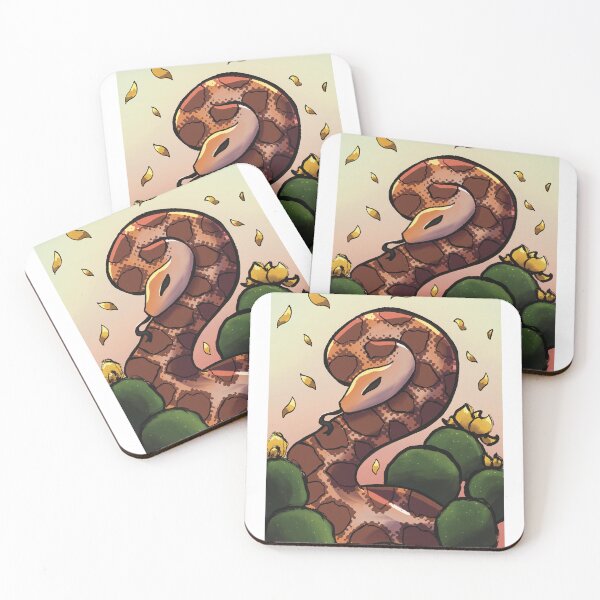 Item preview, Rattlesnake With Cacti designed and sold by theartistalese.