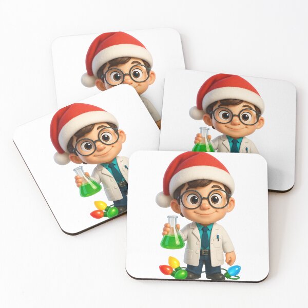 Item preview, Christmas Scientist Boy designed and sold by Sillytoe.