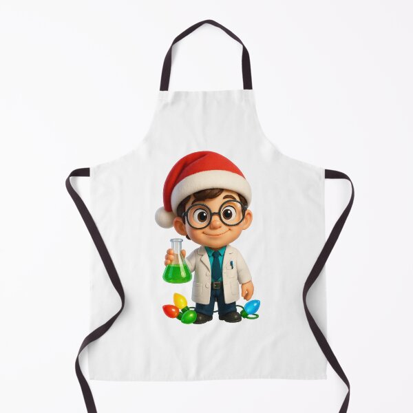 Item preview, Christmas Scientist Boy designed and sold by Sillytoe.