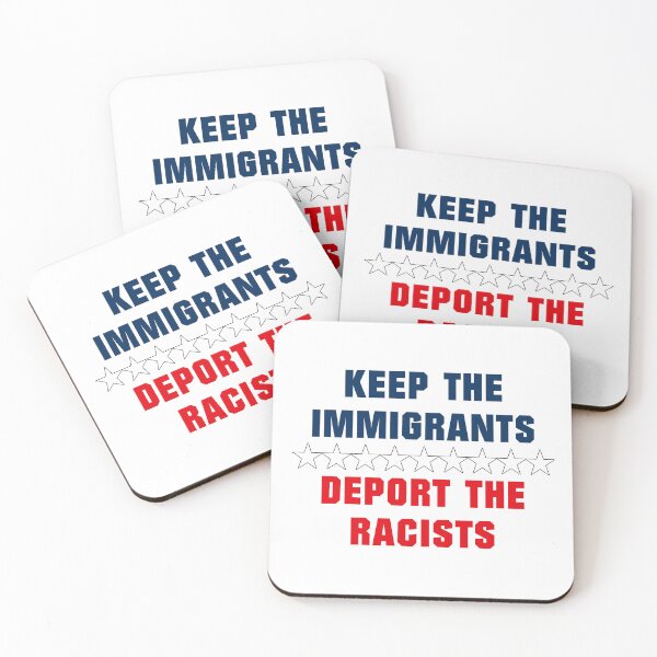 Item preview, Keep The Immigrants Deport The Racists Pro Immigrant funny designed and sold by Doooriginals.