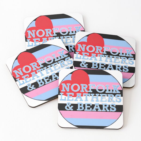 Item preview, Norfolk Leathers and Bears Logo with the Trans Leather Pride Flag Design  designed and sold by HJRex.