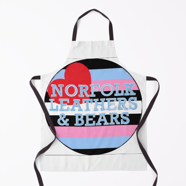 Item preview, Norfolk Leathers and Bears Logo with the Trans Leather Pride Flag Design designed and sold by HJRex.