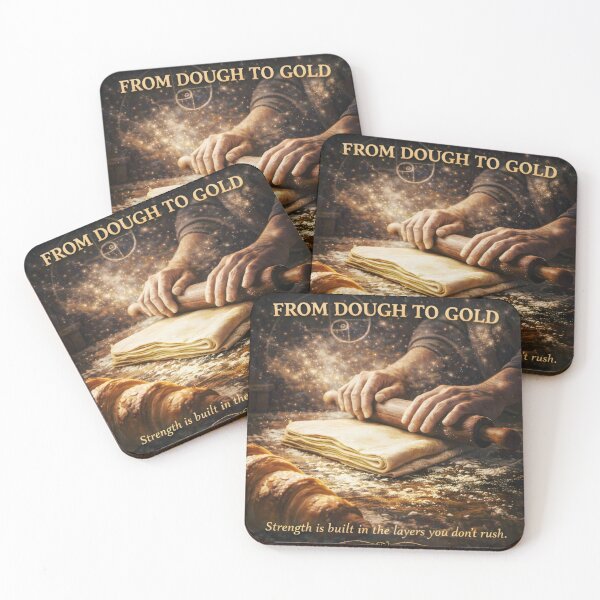Item preview, From dough to gold croissants! designed and sold by BayouPrintz.