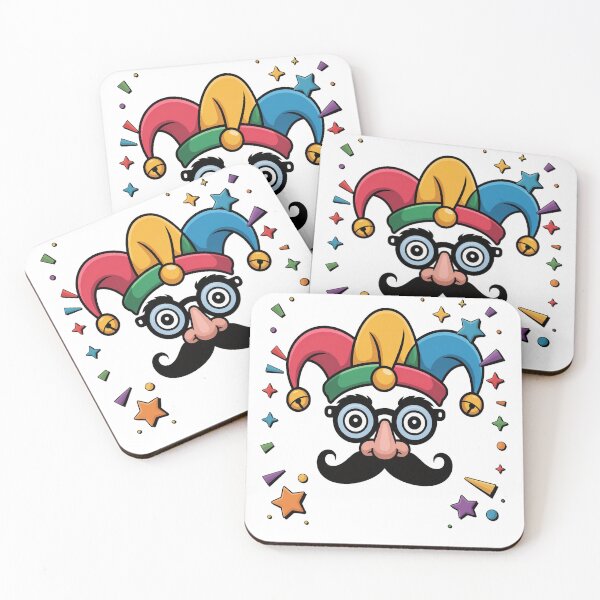 Item preview, April Fools Day Funny Disguise Glasses Nose Mustache designed and sold by QuiteOrbit.
