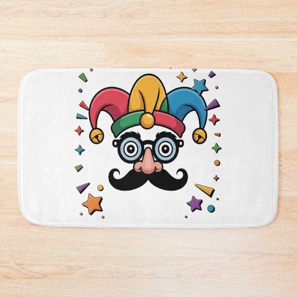 Item preview, April Fools Day Funny Disguise Glasses Nose Mustache designed and sold by QuiteOrbit.