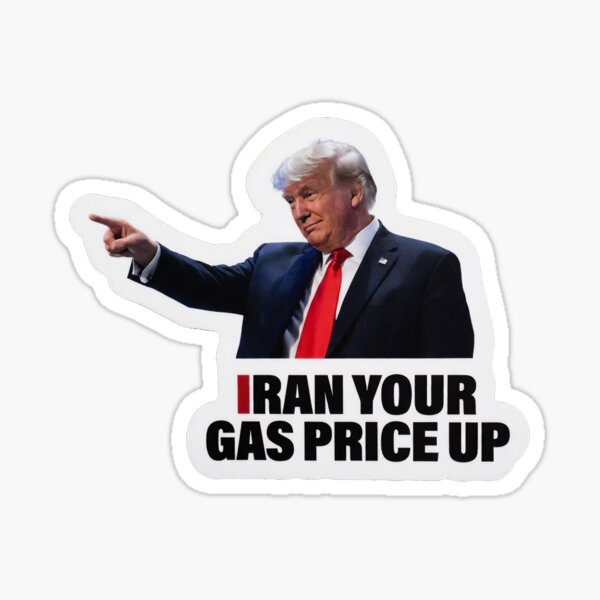 Iran Your Gas Price Up Sticker