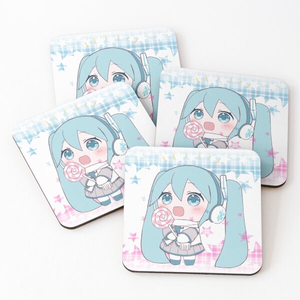Item preview, Snow Hatsune Miku chibi stars designed and sold by loveiscosmic.