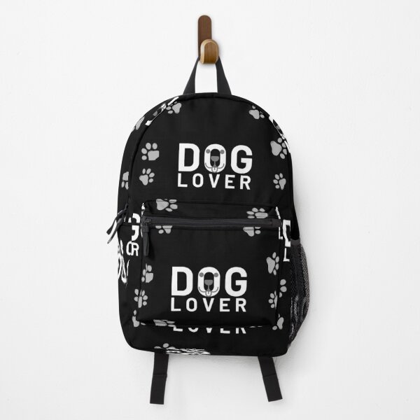 Item preview, Dog Lover Minimalist Black and White Paw Print Typography designed and sold by Timoniemma.