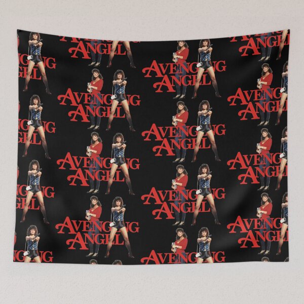 Item preview, Avenging Angel - 80s Crime Action Cult Movie designed and sold by darklordpug.