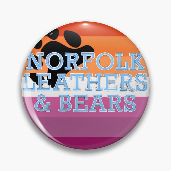 Item preview, Norfolk Leathers and Bears Logo with the Lesbian Bear Pride Flag Design  designed and sold by HJRex.