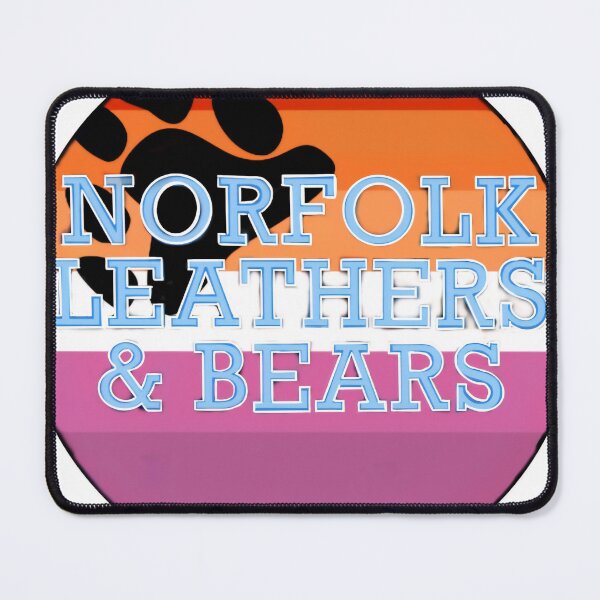 Item preview, Norfolk Leathers and Bears Logo with the Lesbian Bear Pride Flag Design designed and sold by HJRex.