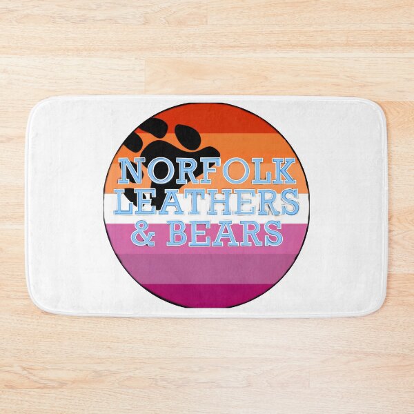 Item preview, Norfolk Leathers and Bears Logo with the Lesbian Bear Pride Flag Design  designed and sold by HJRex.
