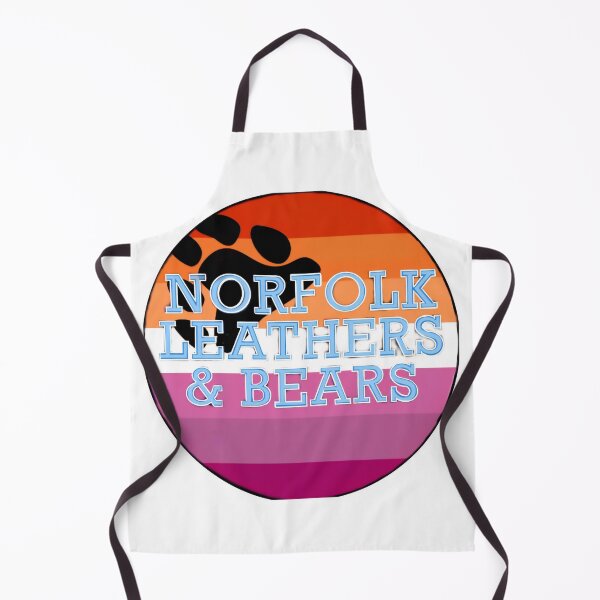 Item preview, Norfolk Leathers and Bears Logo with the Lesbian Bear Pride Flag Design designed and sold by HJRex.