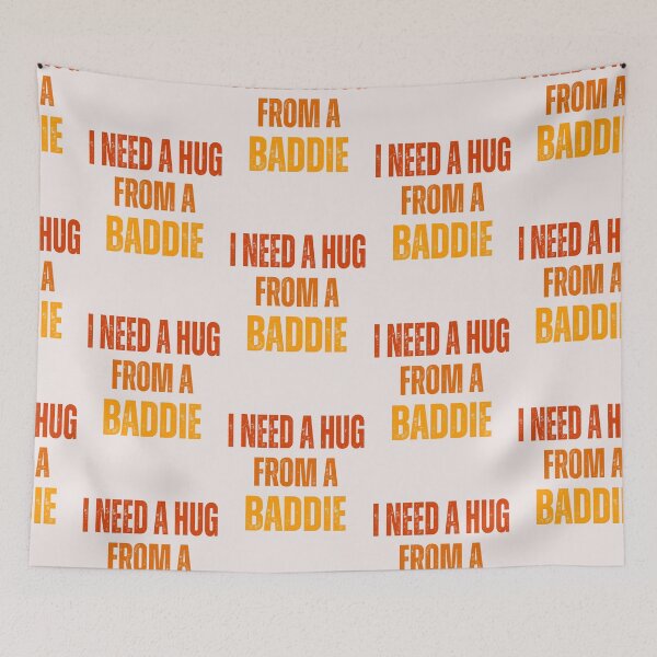 Item preview, Funny Gifts I Need A Hug From A Baddie designed and sold by erozzz.