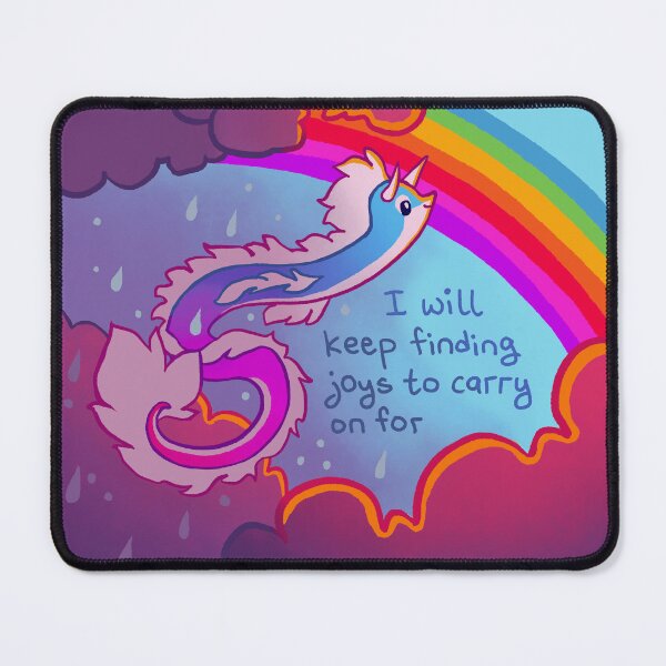 Item preview, "I Will Keep Finding Joys" Water Dragon Rainbow designed and sold by thelatestkate.